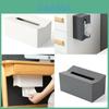 Kreative Wandmontierte Küchen-Taschentuchbox Ohne Bohren Kunststoffmaterial Nordischer Stil