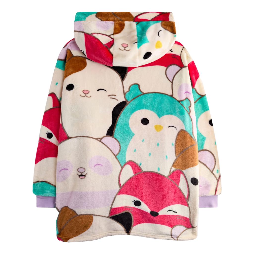 Squishmallows Girls Characters Blanket Hoodie