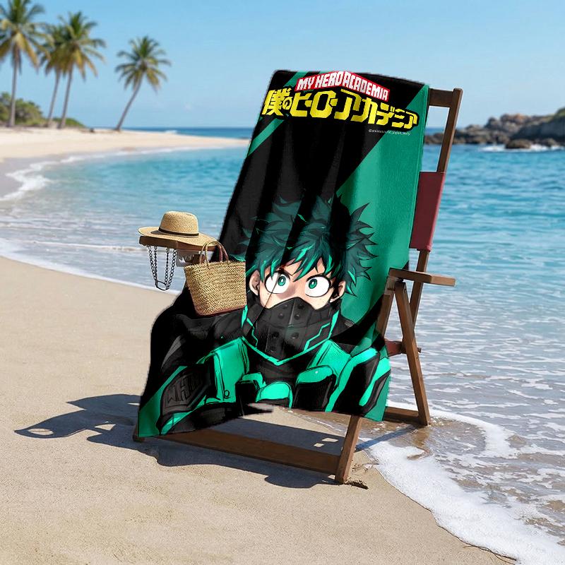 Deku Fashion Beach Towel: Ideal for Summer Adventures Soft, absorbent and quick drying suitable for swimming and bathing