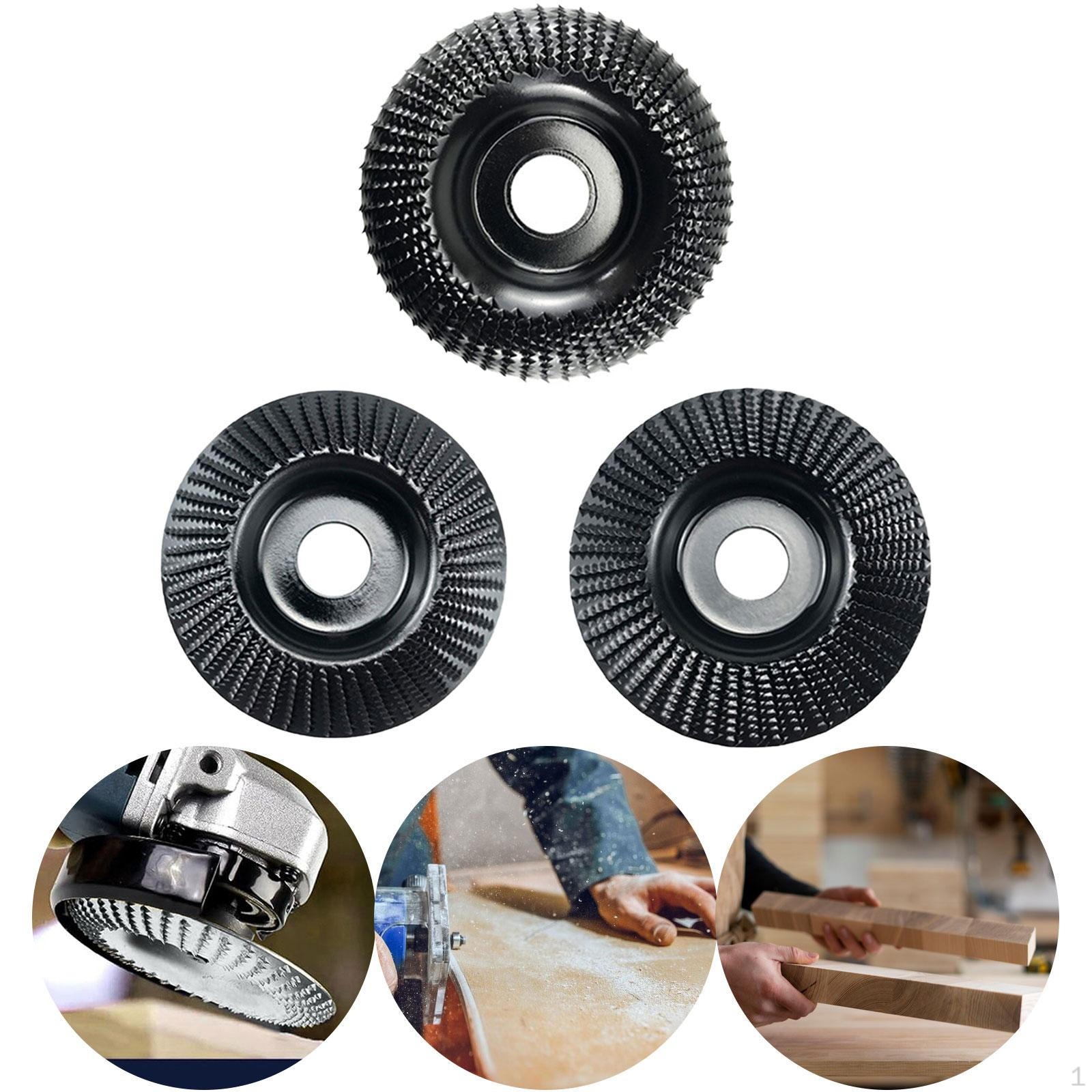 

3 шт. угловая шлифовальная машина, полировальный круг, деревообрабатывающий инструмент, насадка для резьбы по дереву 125mm