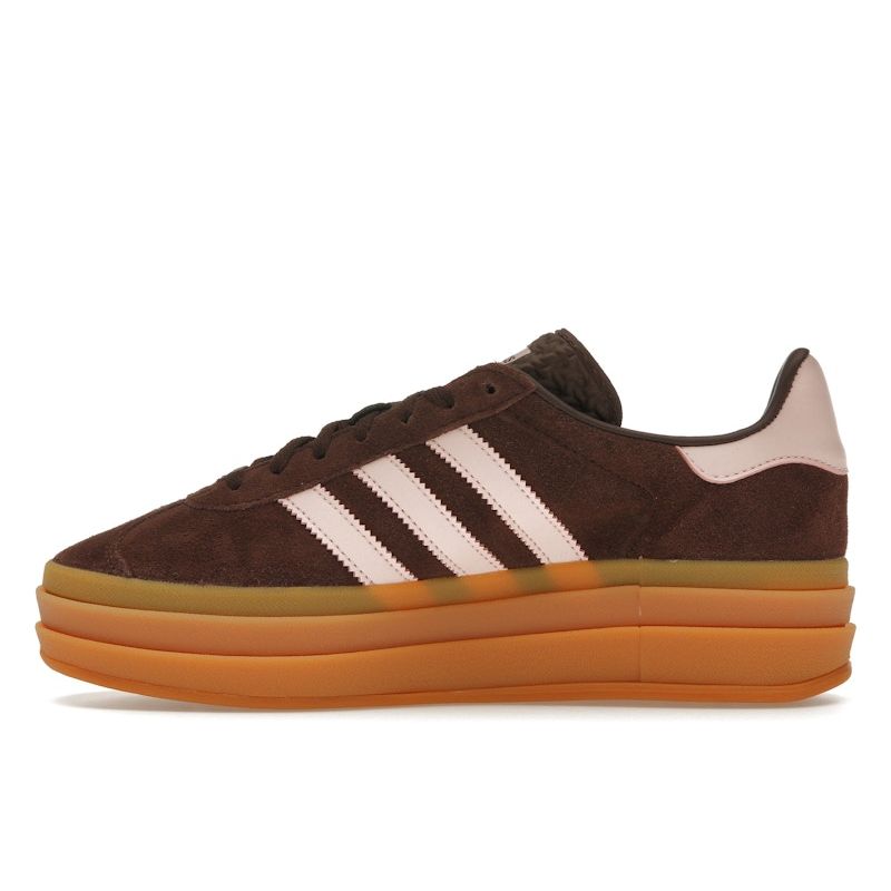 Adidas Gazelle Bold Auburn Icey Pink Γυναικεία Αθλητικά Παπούτσια Καφέ Μαστίχα JI0326