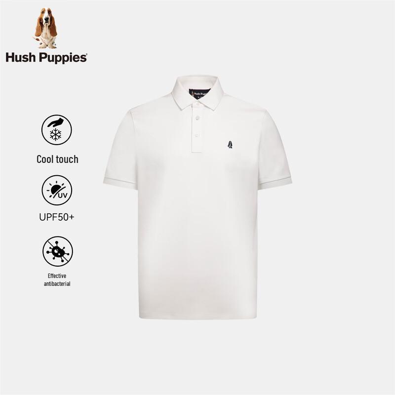 Hush Puppies Men's Ice-Feel 2.0 Cooling Short Sleeve Polo Shirt