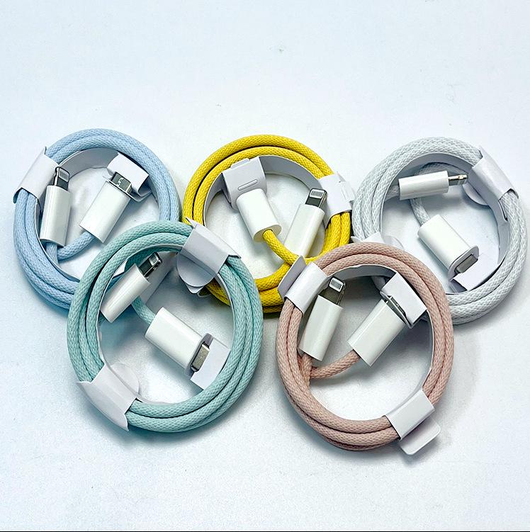 Dual Type-C PD Fast Charging Cable for Huawei/Xiaomi Laptops with Single/Dual Ports