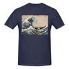 Japanese Waves Hokusai Vintage T Shirts Graphic Y2k Idea Oneck Unisexs Wounisex T Shirts Clothes