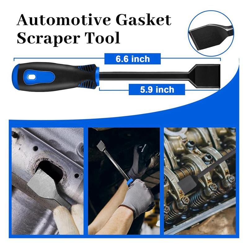 A96I-11 Pcs Automotive Hook And Pick Tool Set With Telescoping Magnetic Pickup Gasket Scraper Remover Pry For Mechanic Auto