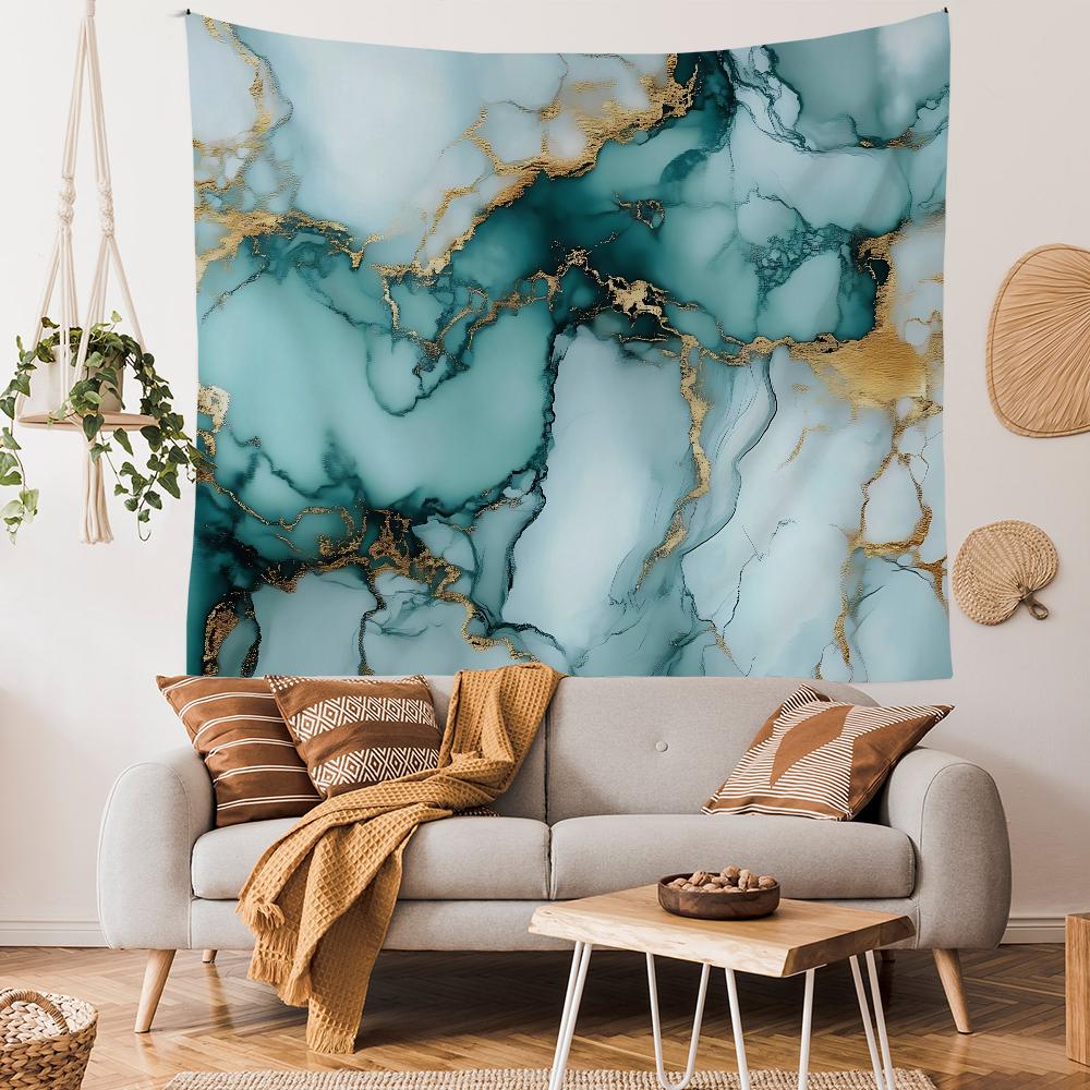 INS Wind Gold Marble Fluid Pattern Tapestry Art Printing Cheap Hippie Wall Hanging Bohemian Wall TapestriesArt Home Decor
