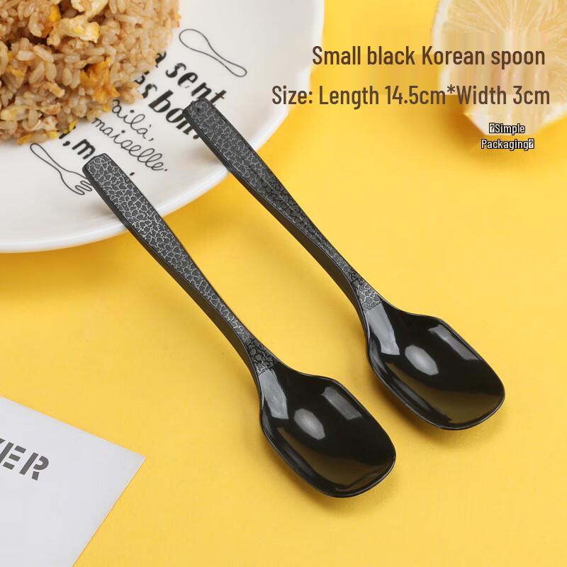 Einweglöffel mit langem Griff im koreanischen Stil