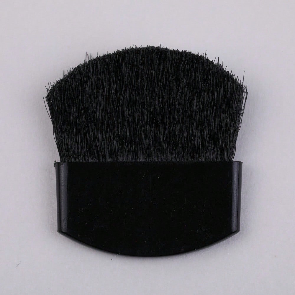 

Mini Flat Powder Blusher Brush, Soft And Skin Friendly, Portable, Two In One, Easy To Clean Makeup Tool 3pcs чёрный