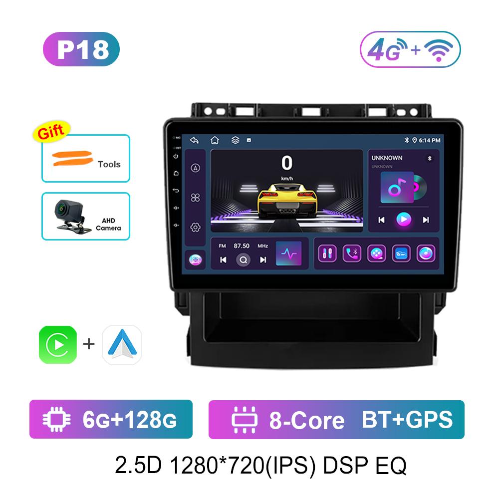 Car Radio Multimedia Player Android Auto for Subaru Forester 5 Impreza 5 2018 - 2025 GPS Navi WiFi DSP Stereo BT 4G Cooling Fan