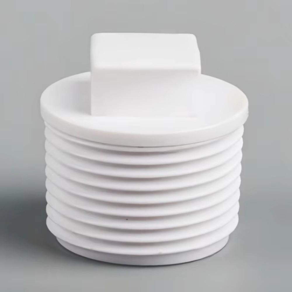 10 Stück/Set PVC-Außengewinde-Endkappe Stecker Ausenstecker Auslaufsicher Sanitärrohrstopfen 1/2" 3/4" 1" Rohrfitting Endkappen