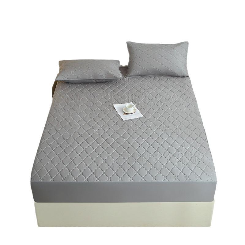 Waterproof Quilted Fitted Sheet: Machine Washable Incontinence Mattress Protector & Topper for US Standard Beds