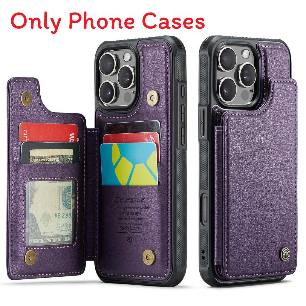Card Holder Flip Case With Stand And Shockproof Pu Tpu For Home Office