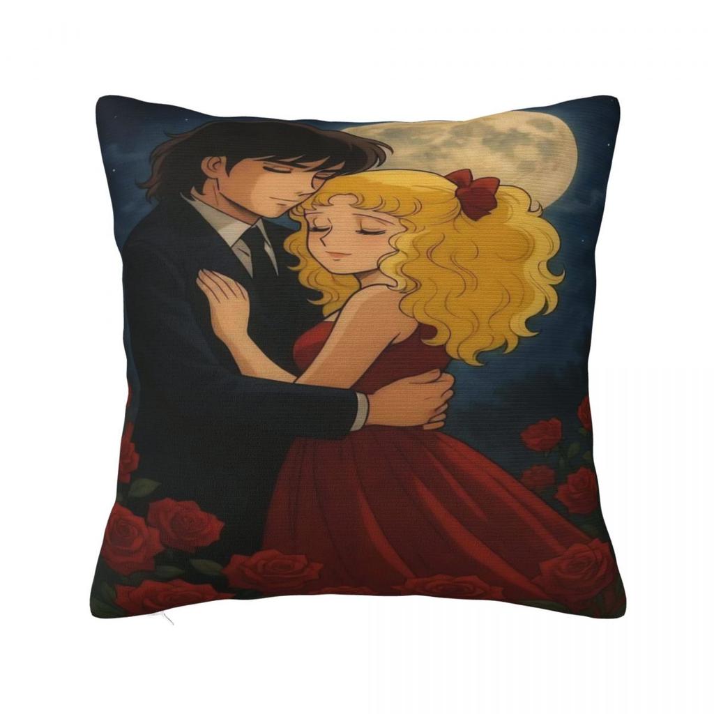 Candy Candy Manga Pillow Cover Soft Pillow Case Cushion Cover Cute Funny Graphic Pillowcases For Sofa Home Decoration