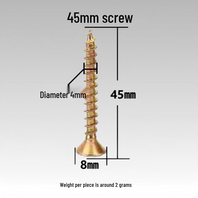 Portable No-Drill Gypsum Board Expansion Screw for Fiber Cement Board