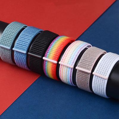 Nylonarmband kompatibel mit Garmin Forerunner 45 45S Uhrenarmband für Garmin Swim 2 Smartwatch Ersatzarmbandzubehör Metallanschlüsse