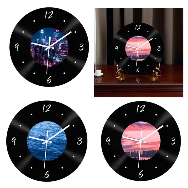 Wall Decors Vintage Silents Clock Aesthetic Perfect For Living Room Bedroom Coffee Shop