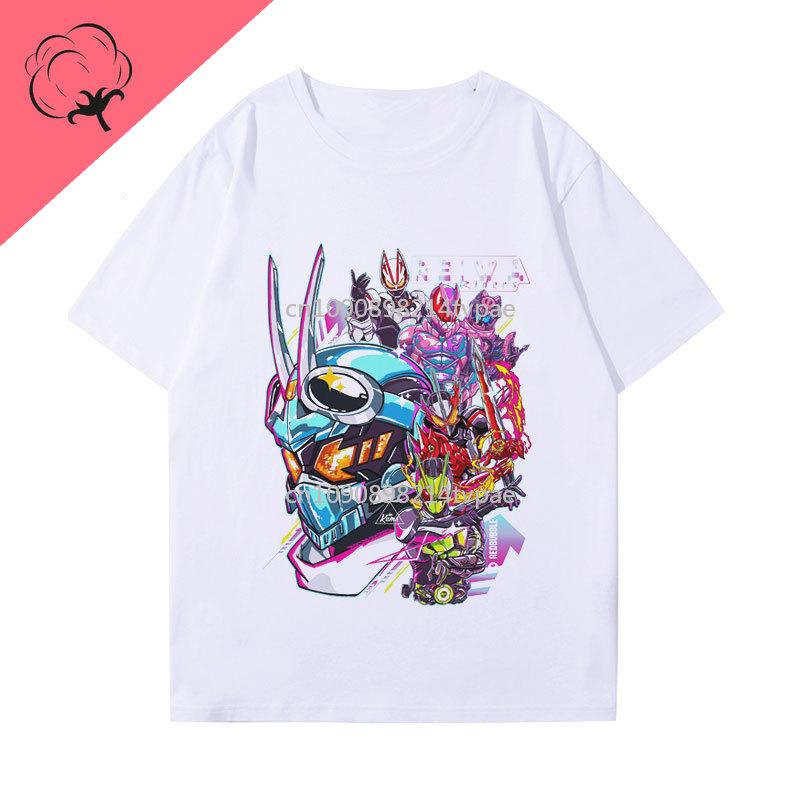 KaUnisex RiderMasked Rider Camiseta Eazan Espada Anime Shirt Personality Cotton New Pattern Printed Tee Cool Cartoon Y2k Clothes