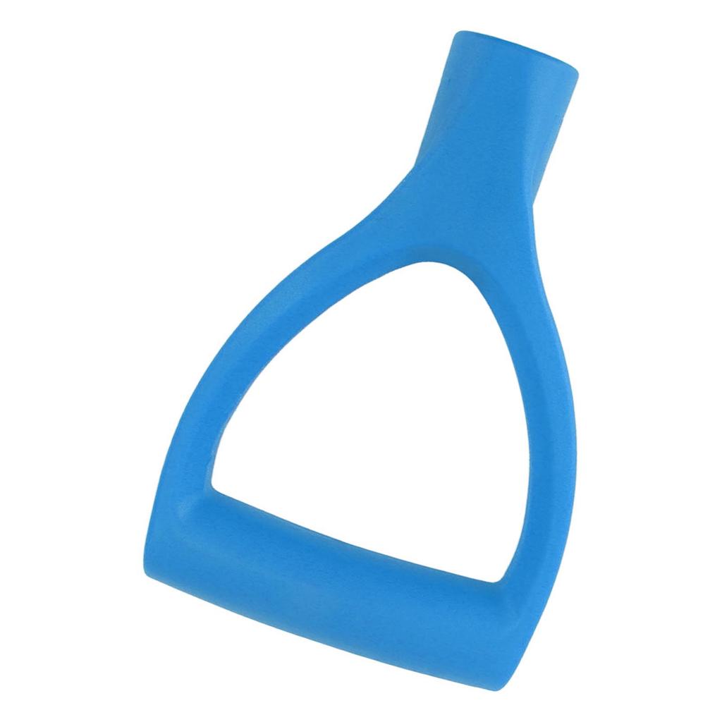 Shovel Handles D Type 32mm ID Plastic Quick Installation Snow Shovel Handle for Digging Raking Tool Light Blue