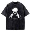 Anime Jujutsu Kaisen Choso Print T-Shirt Herren Damen Y2k T-Shirts Vintage Gewaschene Baumwolle T-Shirt Harajuku Männliches Kurzarm-T-Shirt