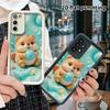 Phone Case: 2D Flat, Suitable for Samsung Galaxy A34 A35 M05 M06 S20 S22 S21 FE Plus 5G Protective Case, Blue Water Otter, Perfect Holiday Gift for Ch