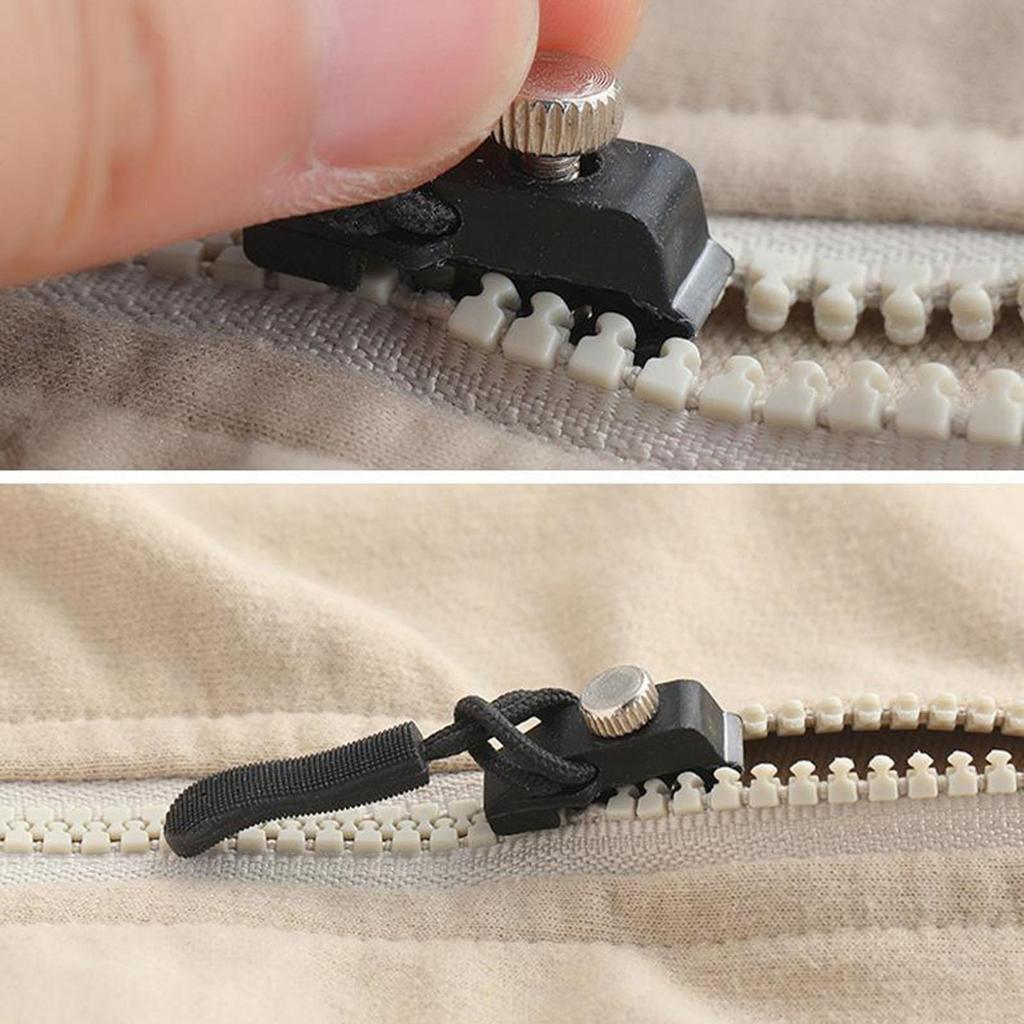 30x Zestaw do naprawy zamków błyskawicznych, Zawieszki do zamków błyskawicznych, Regulowane Uniwersalne Zdejmowane Suwaki do zamków błyskawicznych