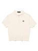 20TH HOLE Cable Half-Zip Knit Women'S [Cream]