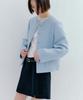 Okuka Wool Tweed Skirt Shorts - Black