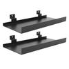 Wall Mounted Shelf Metal Floating Shelf Display Rack for Figurines Crafts Photo Frames