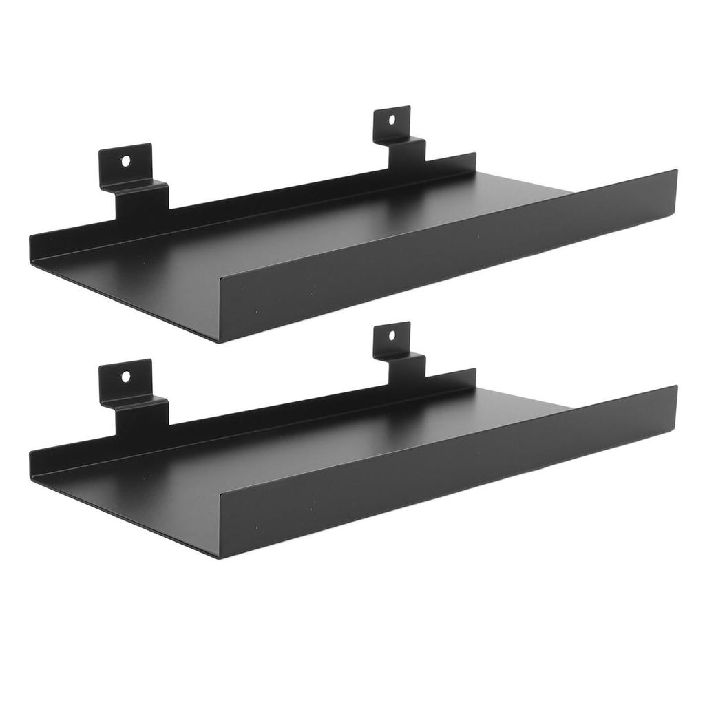 Wall Mounted Shelf Metal Floating Shelf Display Rack for Figurines Crafts Photo Frames