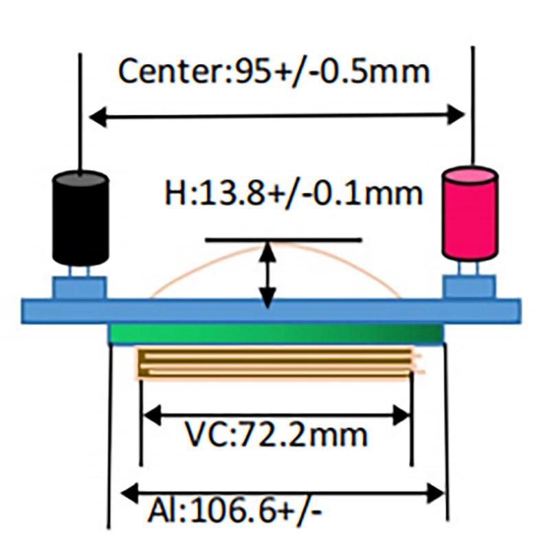 Multi-Core High-Frequency Titanium Diaphragm CCAW Speaker Horn  Audio Components (34 To 100 Cores)