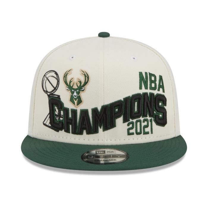 New Era 9Fifty Snapback Cap CHAMPSIONS 2021 Milwaukee Bucks