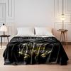 Bon Jovi Heart and Dagger Design Blanket Flannel blanket for bedroom, living room, sofa, and nap sofas.