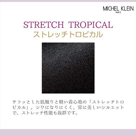 Zipper Scrub MK0002 Black L [Michelle Cran] Women's [Stretch/Antistatic/Deodorizing/Industrial Washable] C-10