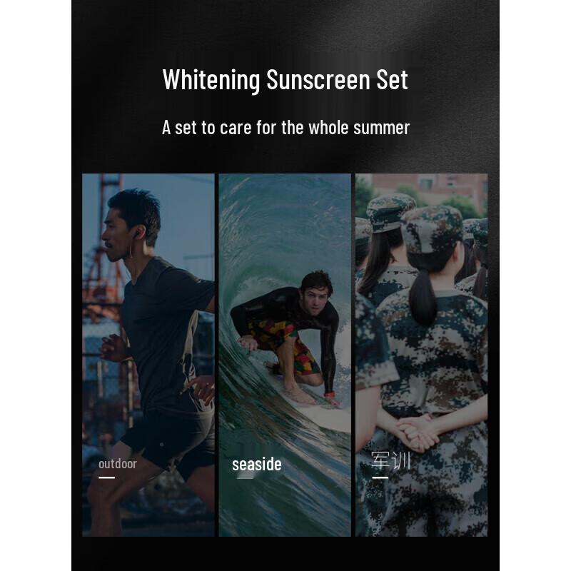 Hefengyu Men's Outdoor Sunscreen SPF50+ PA+++