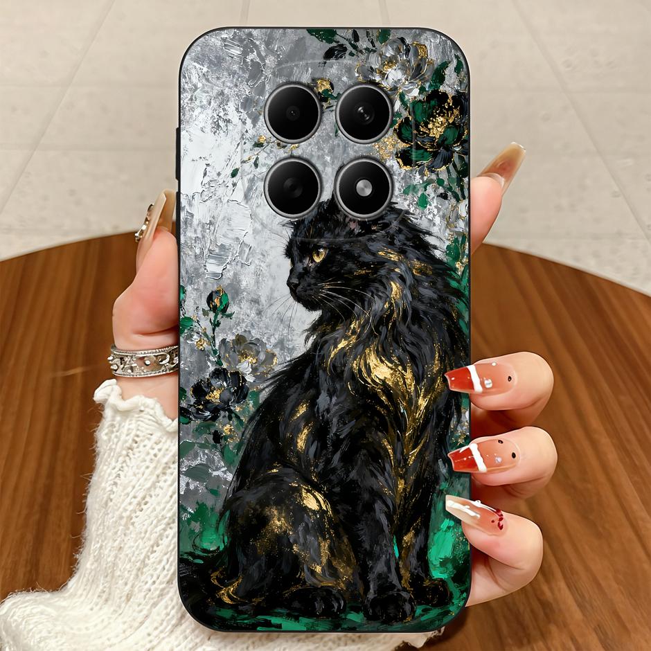 For Redmi Note15 15Pro 15Pro+ Case Love Heart Star Dustproof Anti-Fingerprint Matte Soft Bumper For Redmi Note 15 Pro Plus Funda