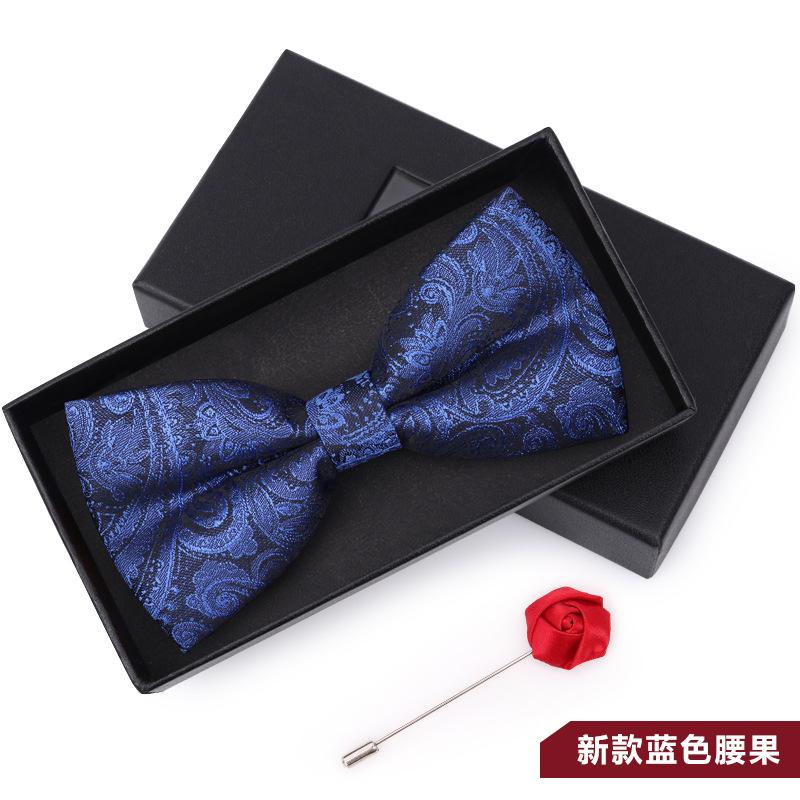 Bow Tie Men'S Wedding Groom Best Man Red Suit Shirt British Brothers Korean Bow Women'S Gift Box