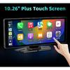 10.26" 4K Carplay Car Smart Screen multimedia Video player Wireless Carplay Android Auto Car Radio Monitors for Apple Android