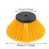 Universal Sanitation Sweeper Disc Brush Wear-Resistant Bristle Brush  Electric Street Sweeper