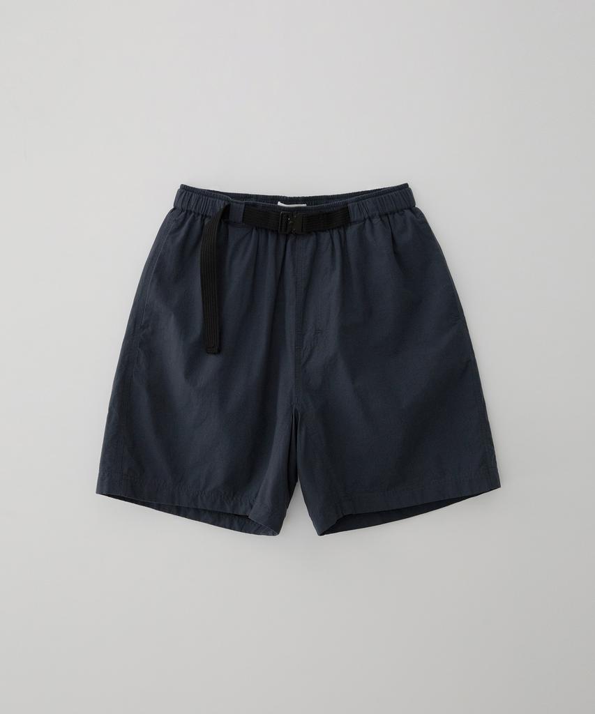 PUBLICFIGURE Cotton Ripstop Half Pants_Navy