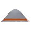 Instant Tent with Roof Grey and Orange 305 x 215 x 140 cm