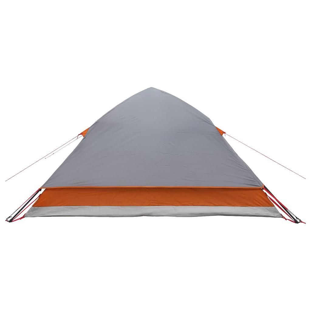 Instant Tent with Roof Grey and Orange 305 x 215 x 140 cm