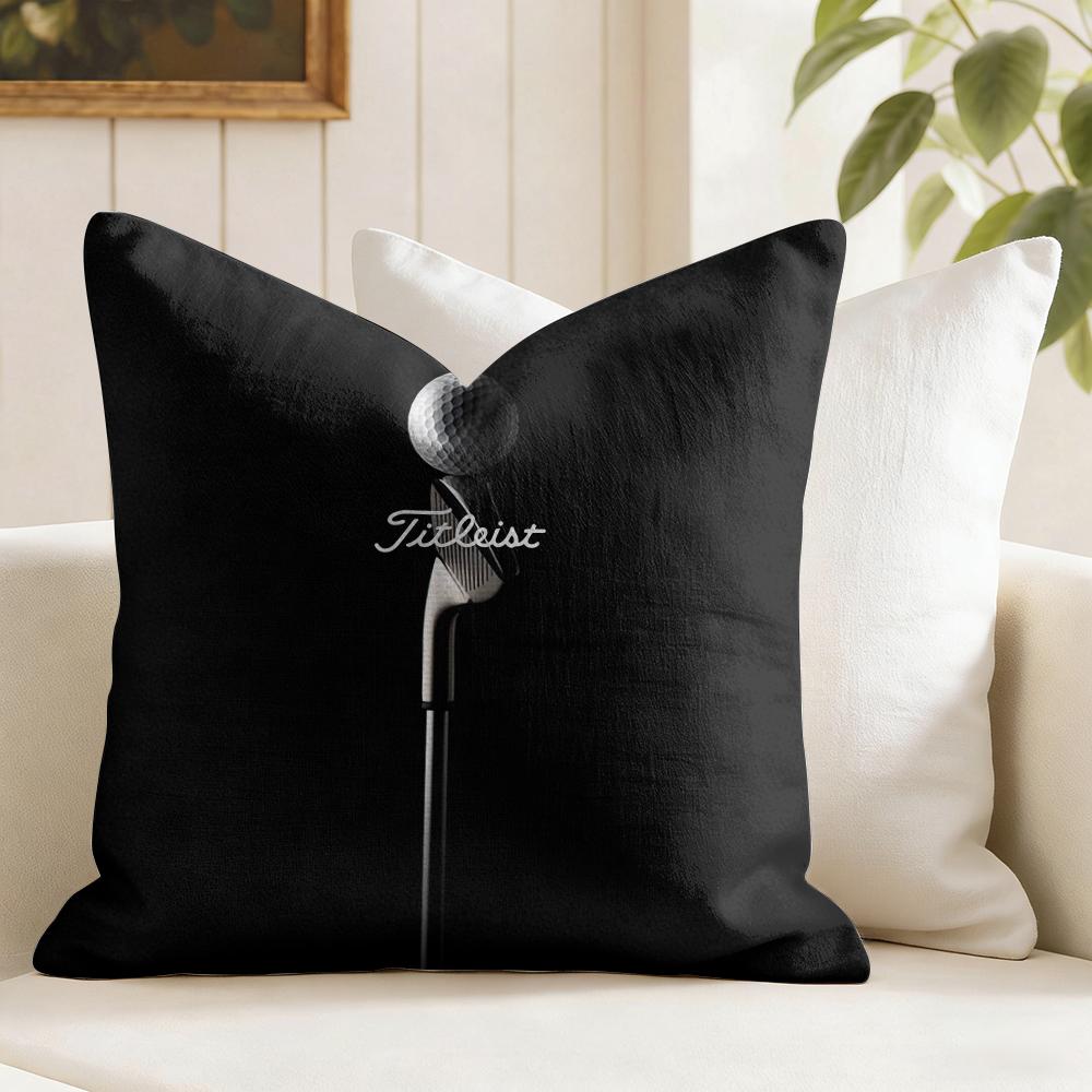 Merk TtTitleist Kussenhoes Eco Linnen Kussensloop Dubbelzijdige Print Ademend Duurzaam Rits Woondecoratie Cadeau