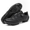 Chaussures de Vélo VTT Femme Chaussures à Pédales Plates Chaussures de Vélo Baskets de Vélo de Route Vitesse Chaussure à Crampons Spd avec Chaussure de Vélo de Montagne rose
