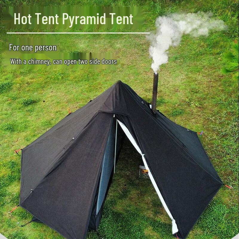 Одноместная туристическая палатка-пирамида Junkaiwei