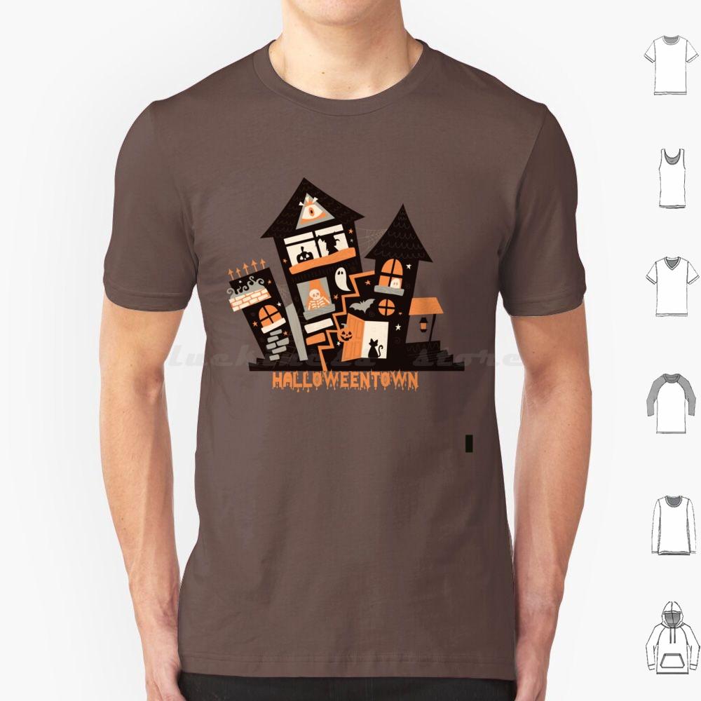 Halloween Town T Shirt 6xl Cotton Cool Tee Halloweentown Halloweentown University Halloween Halloweentown And Chill