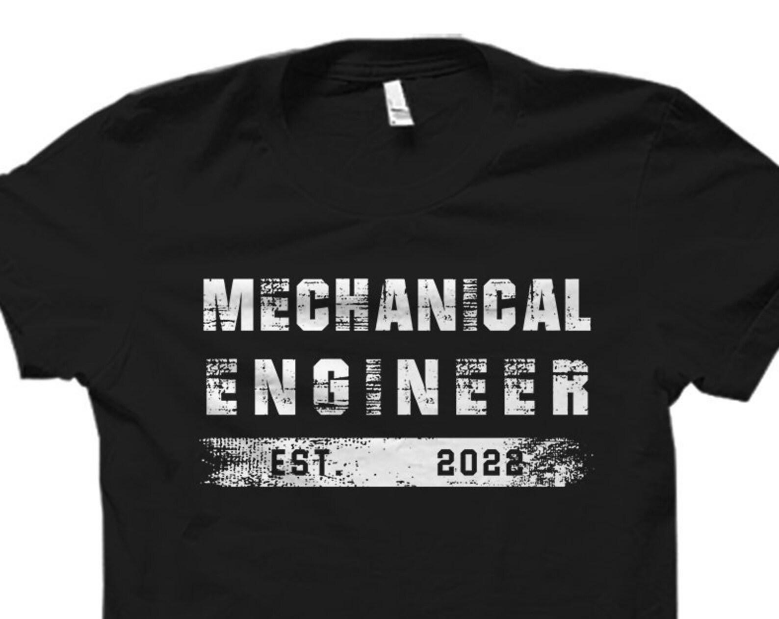 Mechanical Engineer Gift. Mechanical Engineer Shirt. Mechanical Engineering Gift. Mechanical Engineering Shirt. Est. 2022 #OS4543 XL