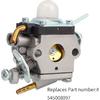 Compatible with Carbureto Fits For 545008097 Husqvarna 129C 129L 129R 129LDX 129RJ Jonsered GT2228 GTS2228