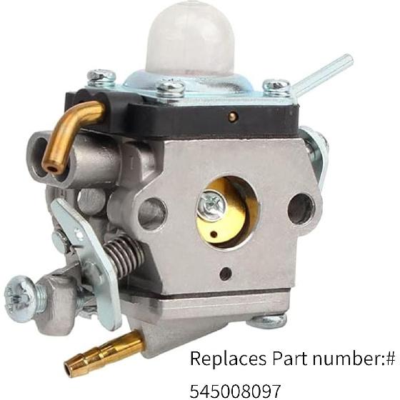 Compatible with Carbureto Fits For 545008097 Husqvarna 129C 129L 129R 129LDX 129RJ Jonsered GT2228 GTS2228