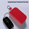 Jfbonin Universal Key Bag Genuine Top Layer Cowhide Leather Multifunctional Key Organizer For Car Coin And Household Keys