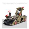 1/24 Lambor Sian FKP37 Legierung Druckguss Sport Auto Spielzeug Modell Simulation Heckflügel Lift Pull Back Modell Ornament Junge Geschenk Sammlung